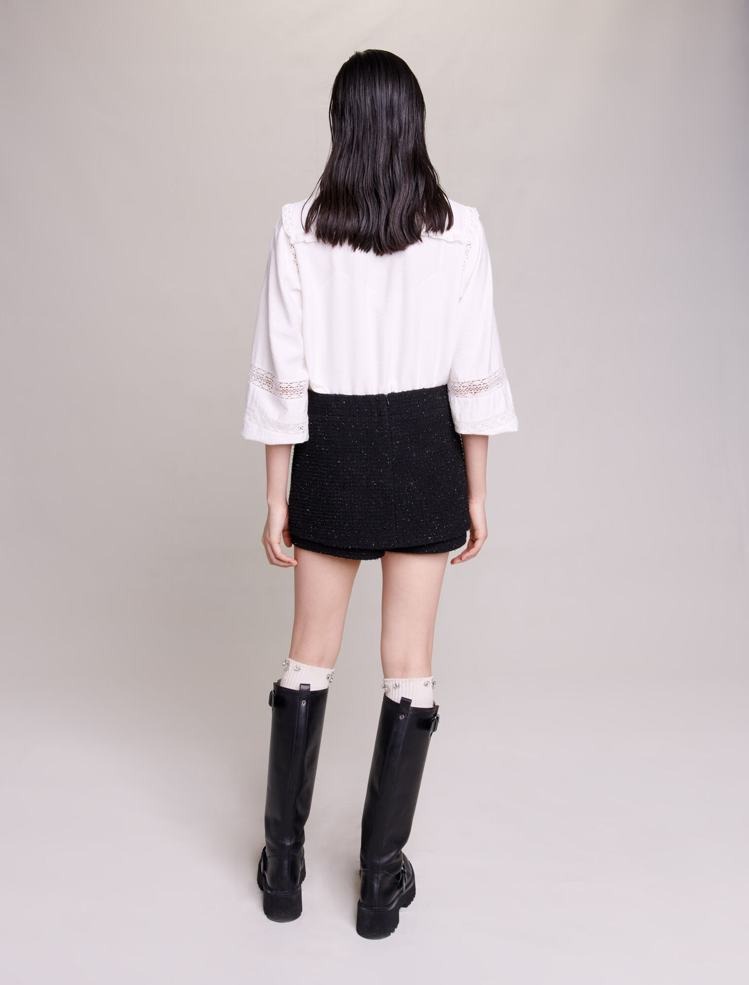 Tweed shorts