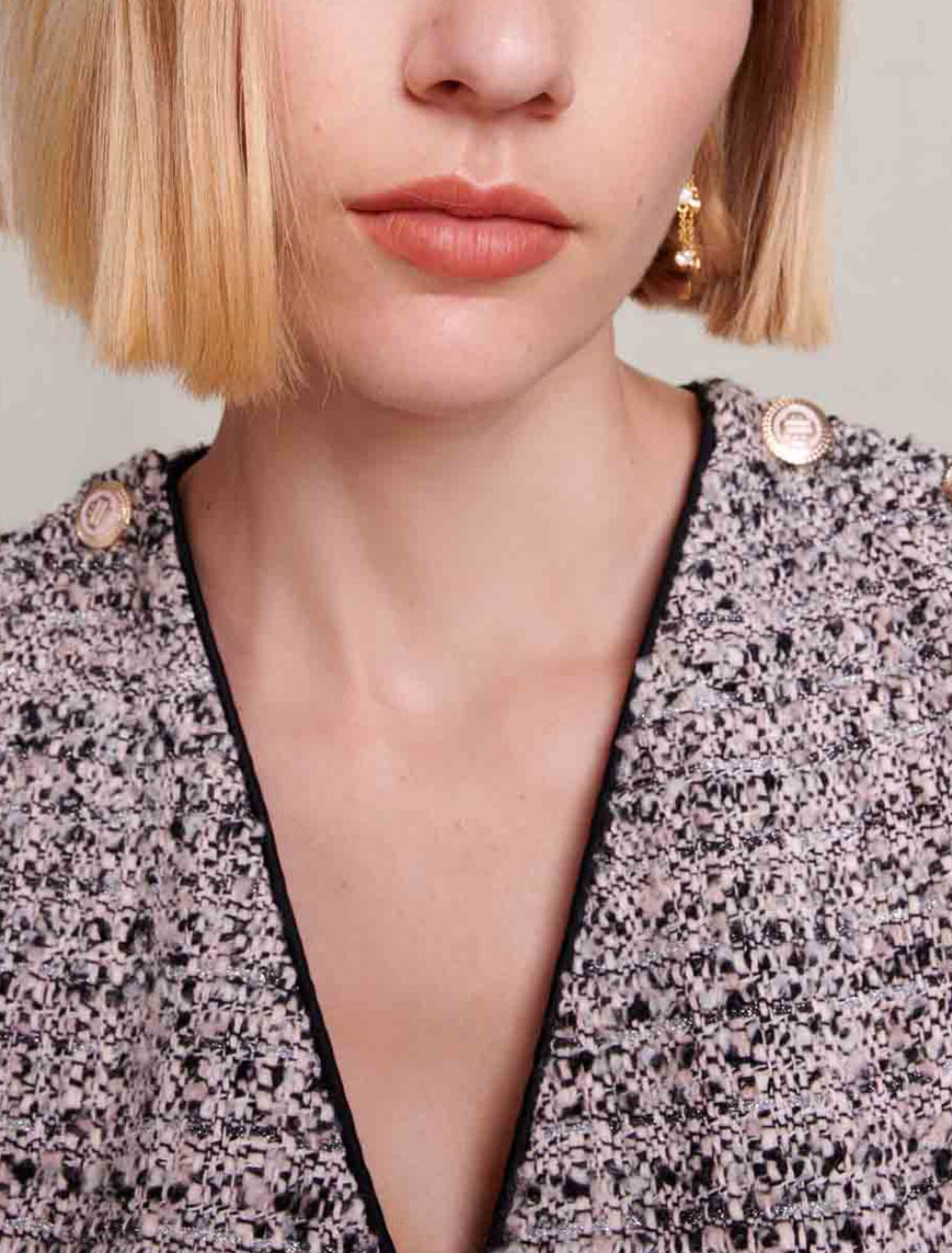 Short tweed dress
