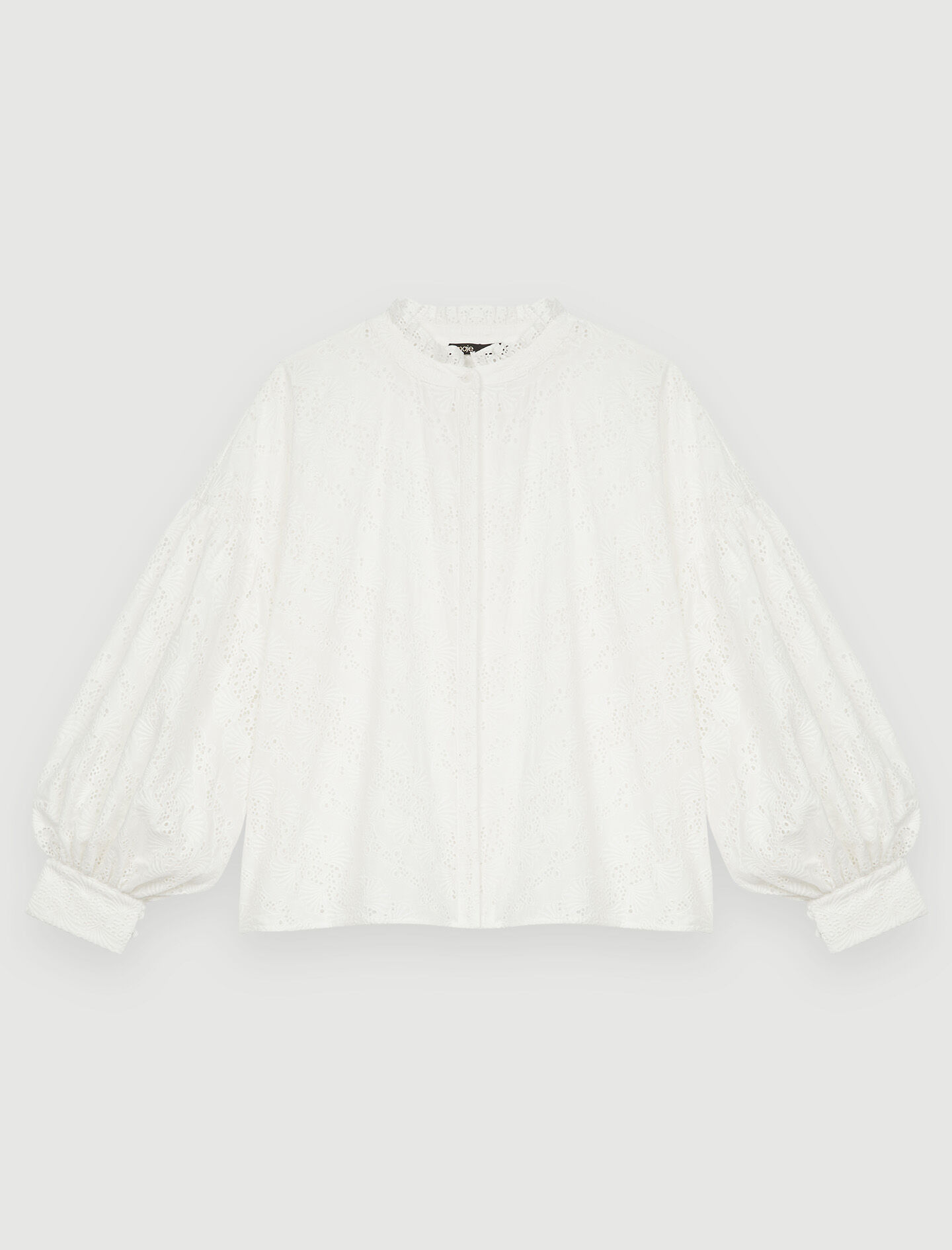 Embroidered cotton shirt Embroidered cotton shirt