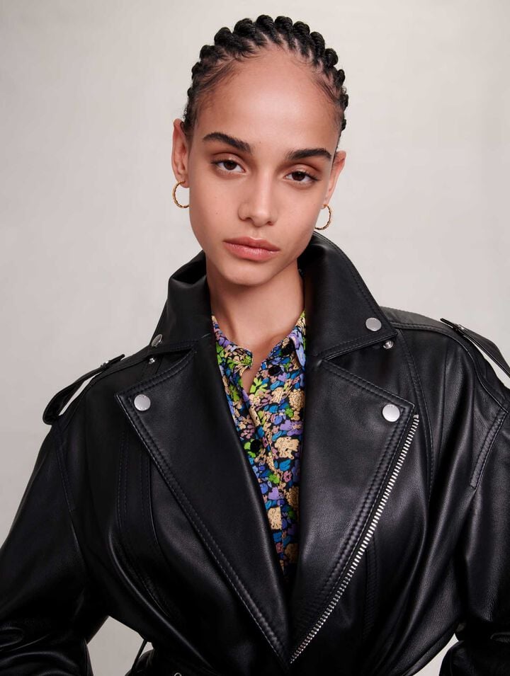 Leather jacket