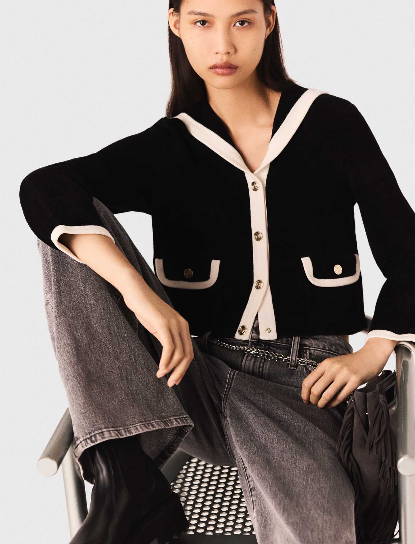 Murral Ivy cardigan (Black) size1 未使用タグ付 Ivy camisole top