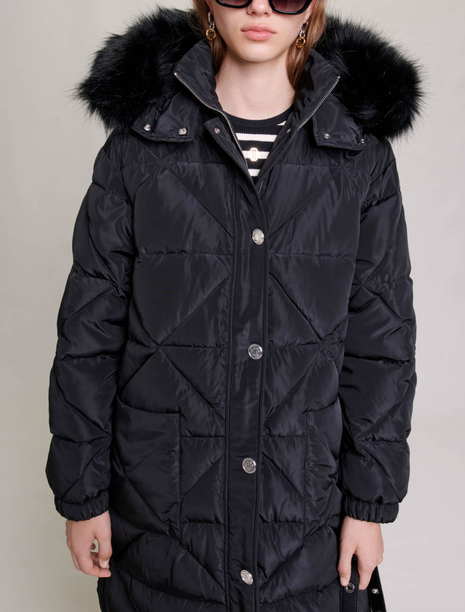 Long padded jacket