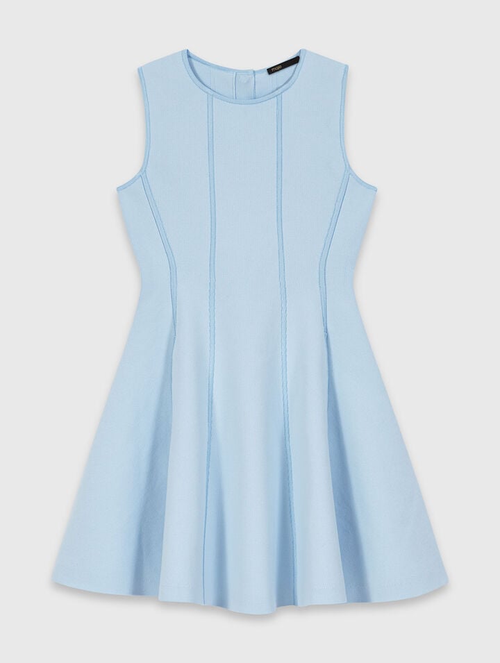 Skater dress with jewelled bows