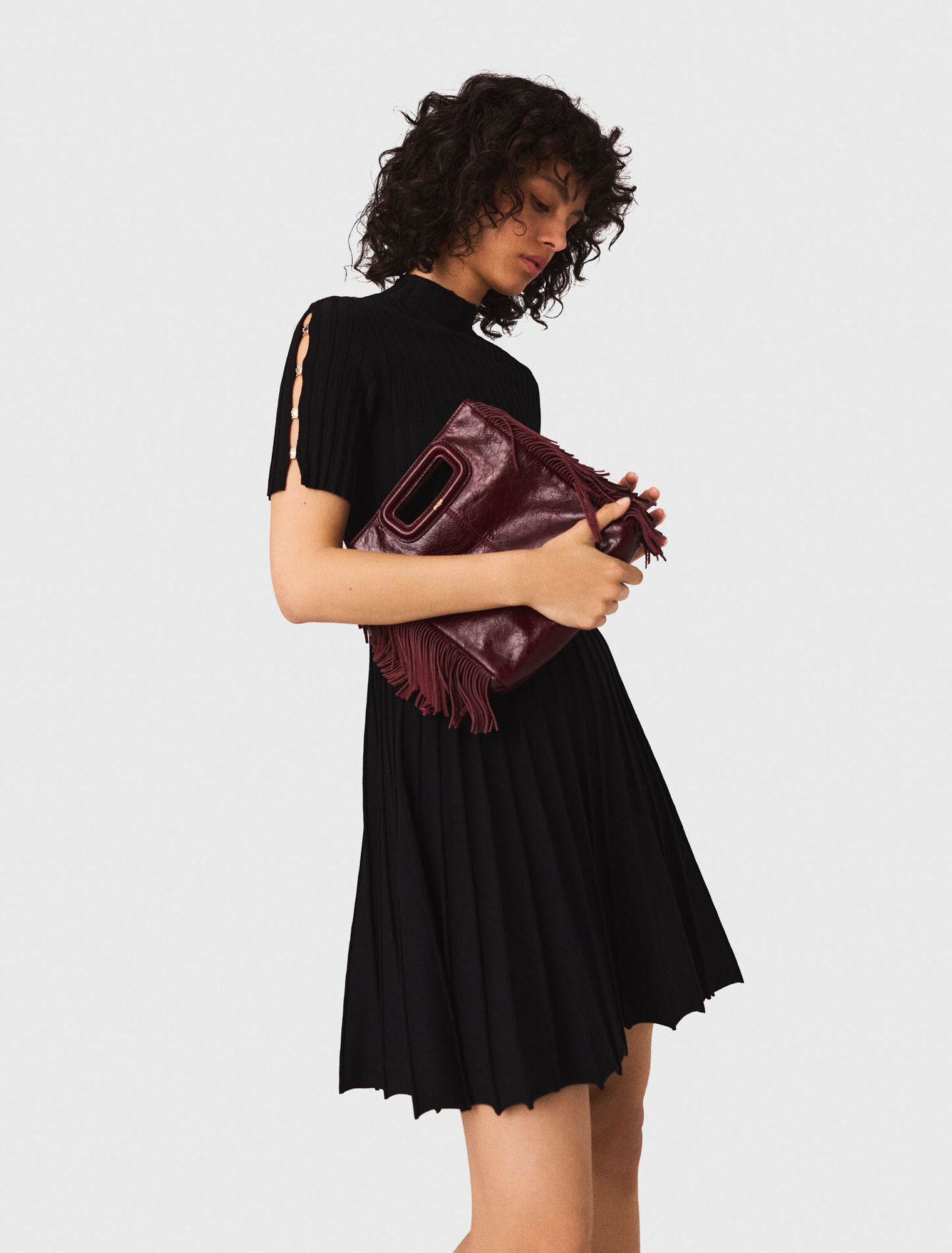 Mini knit dress