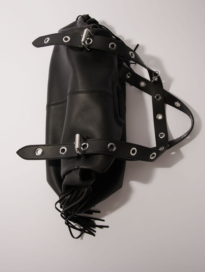 Plain leather Miss M XL bag