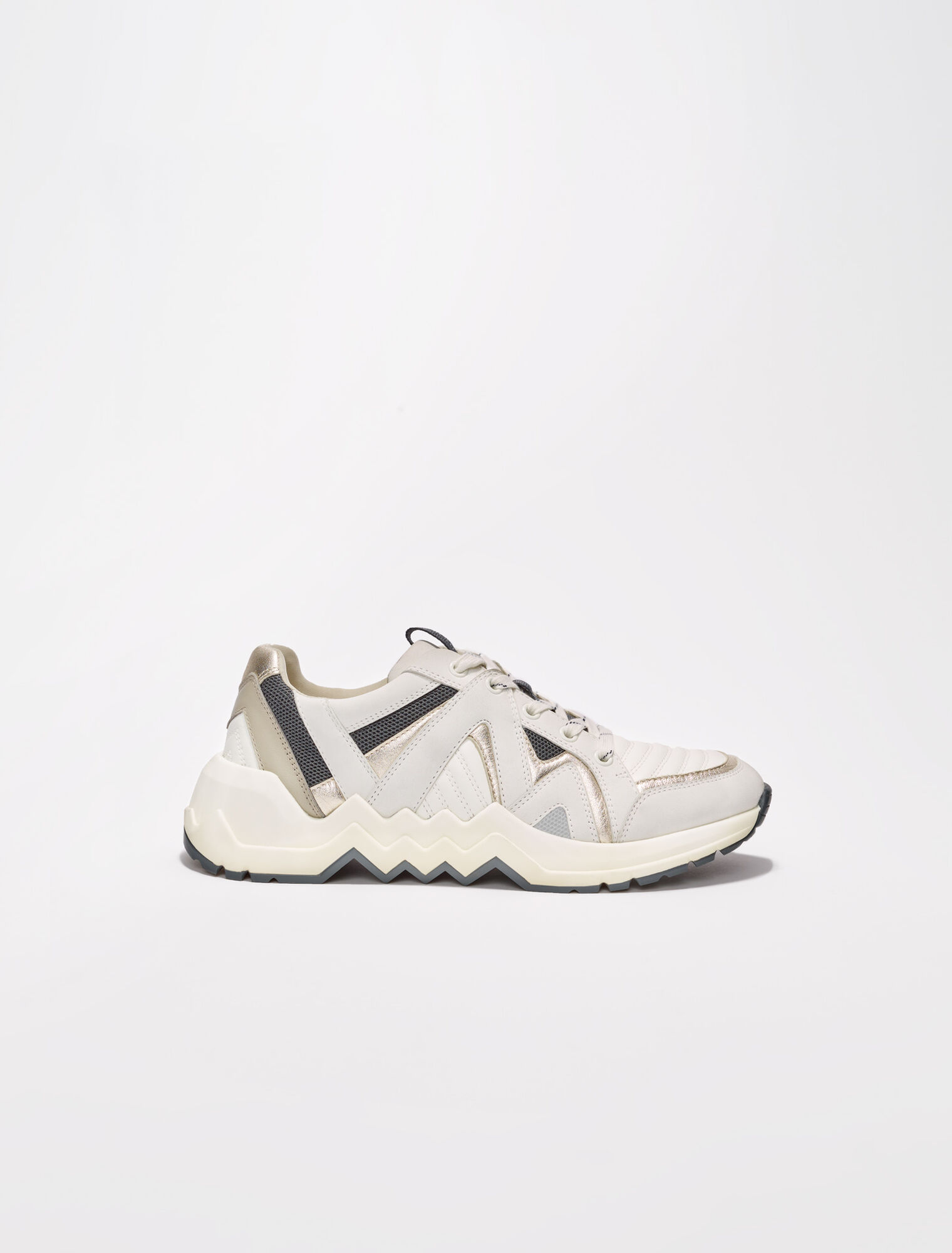 Leather sneakers