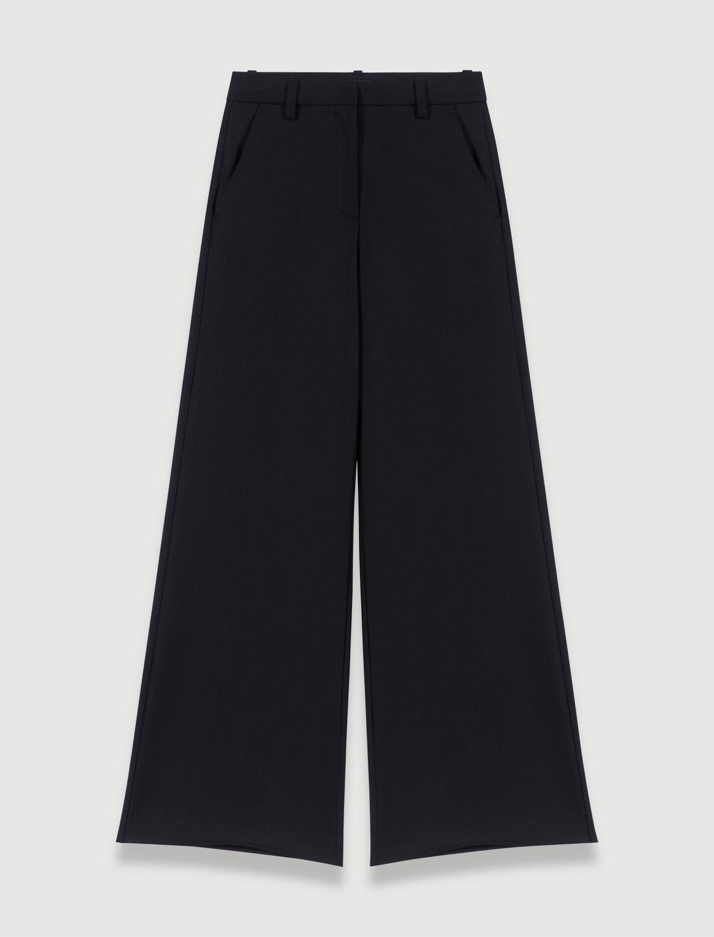 Flared trousers Black / Gray For Women | Maje
