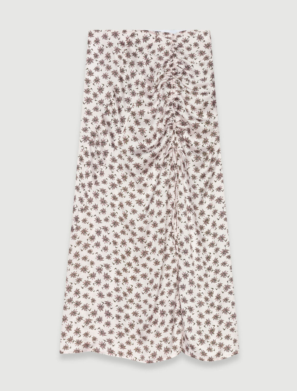 Slit midi skirt Printed For Women | Maje