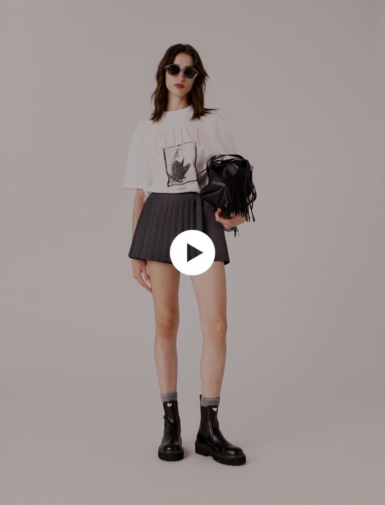 パンツ Classic check pleated skort Checked Pleated Mini Skort | UNIQLO US