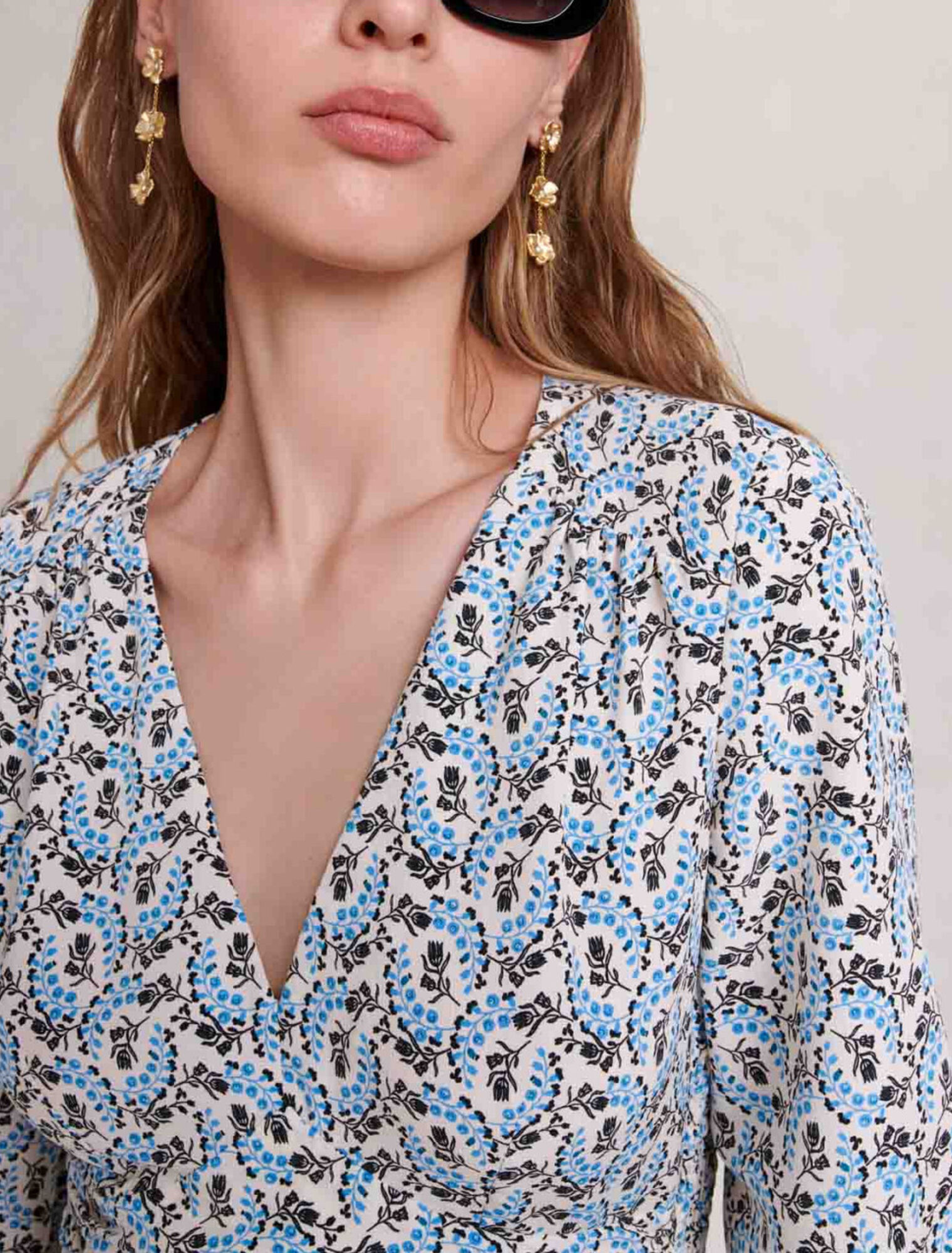 Short crepe dress
