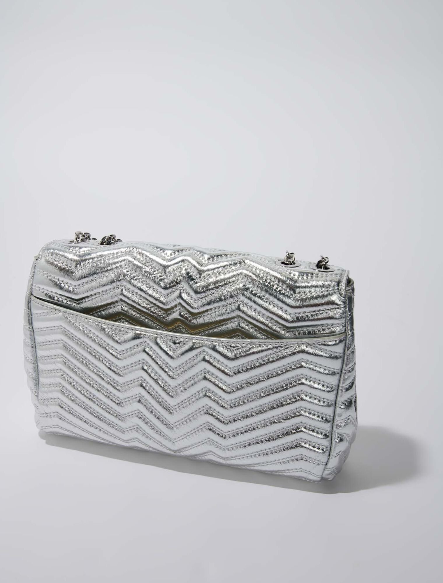 Leather chain bag