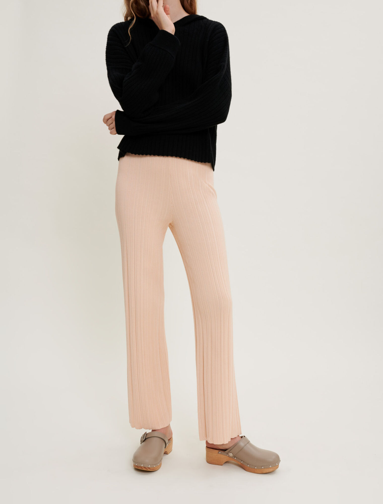 Knitted trousers