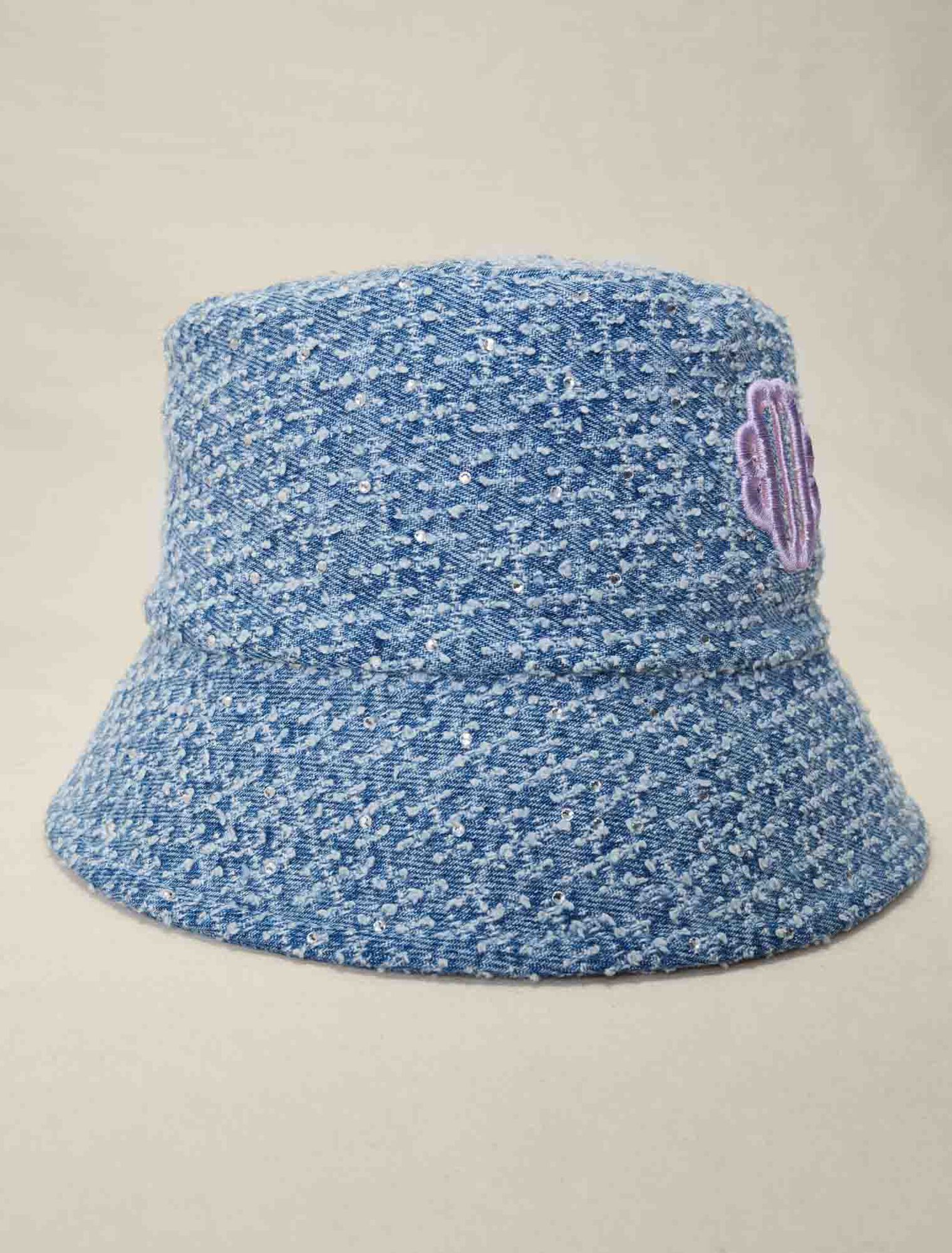 Patch bucket hat