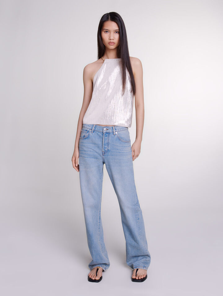 Wide-leg jeans
