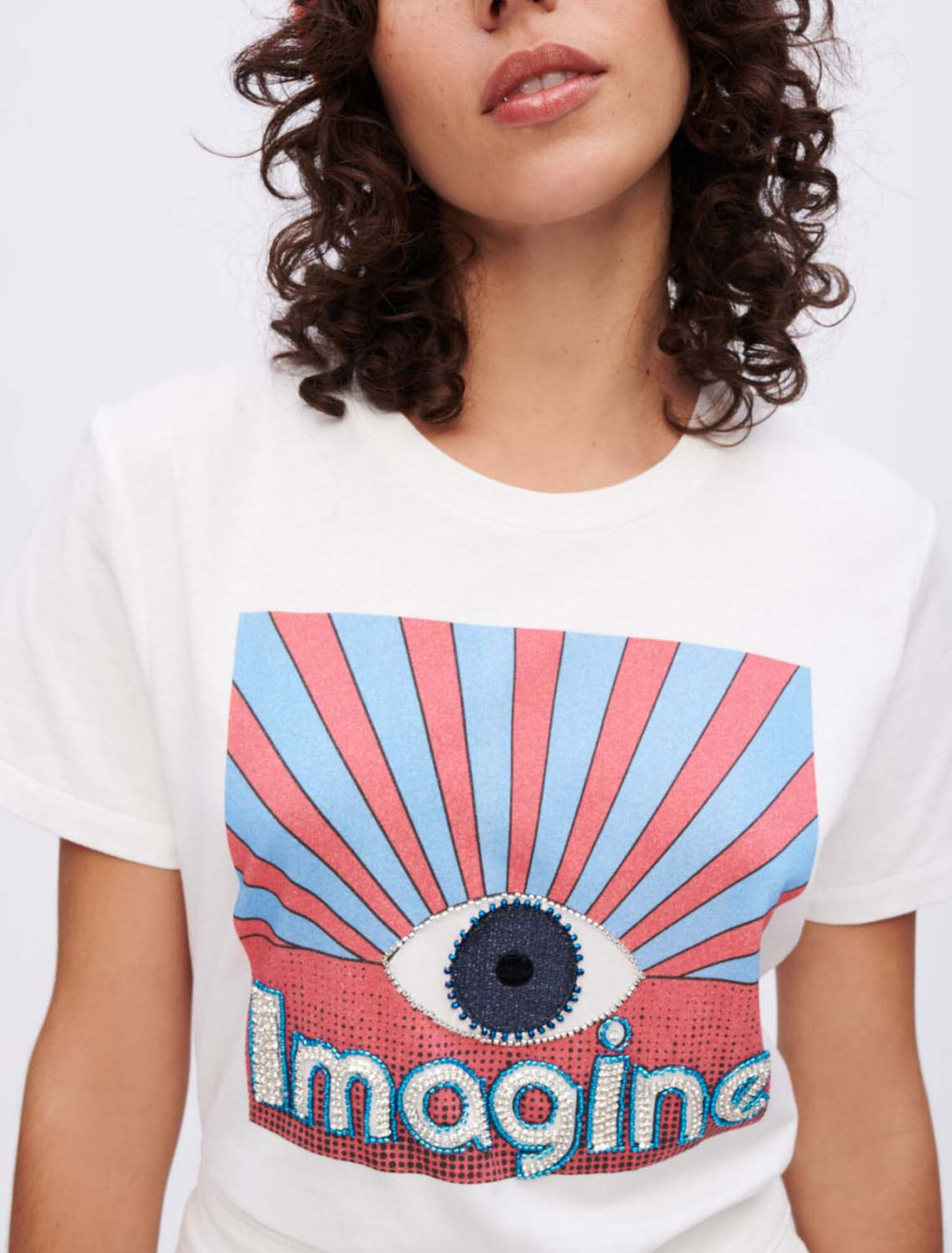 Silkscreen printed T-shirt