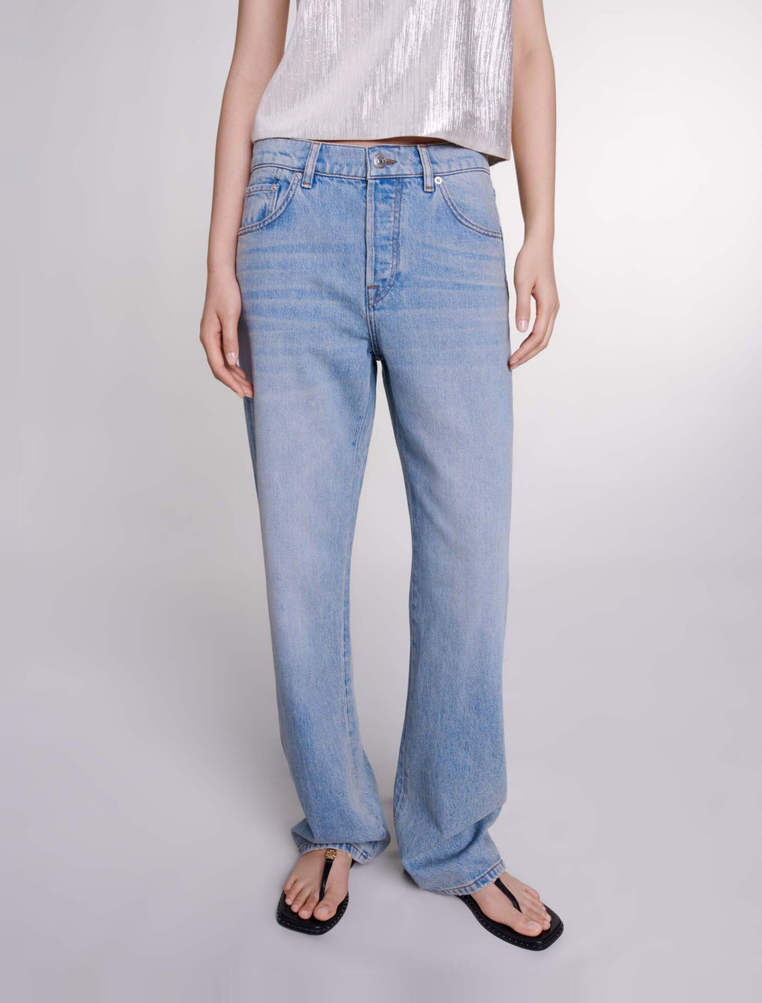 Wide-leg jeans
