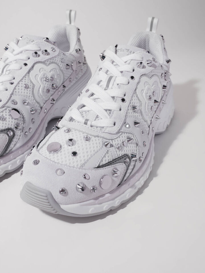 M stud sneakers