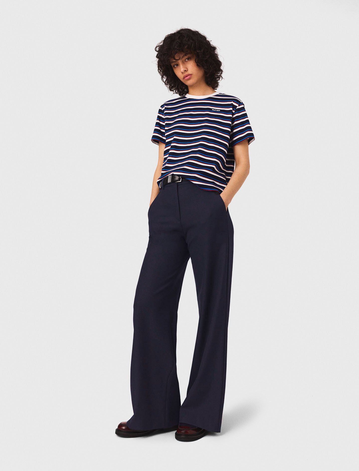 パンツ Maje MAJESTIC LEGON パンツ 2wayカッティングパンツ レディース