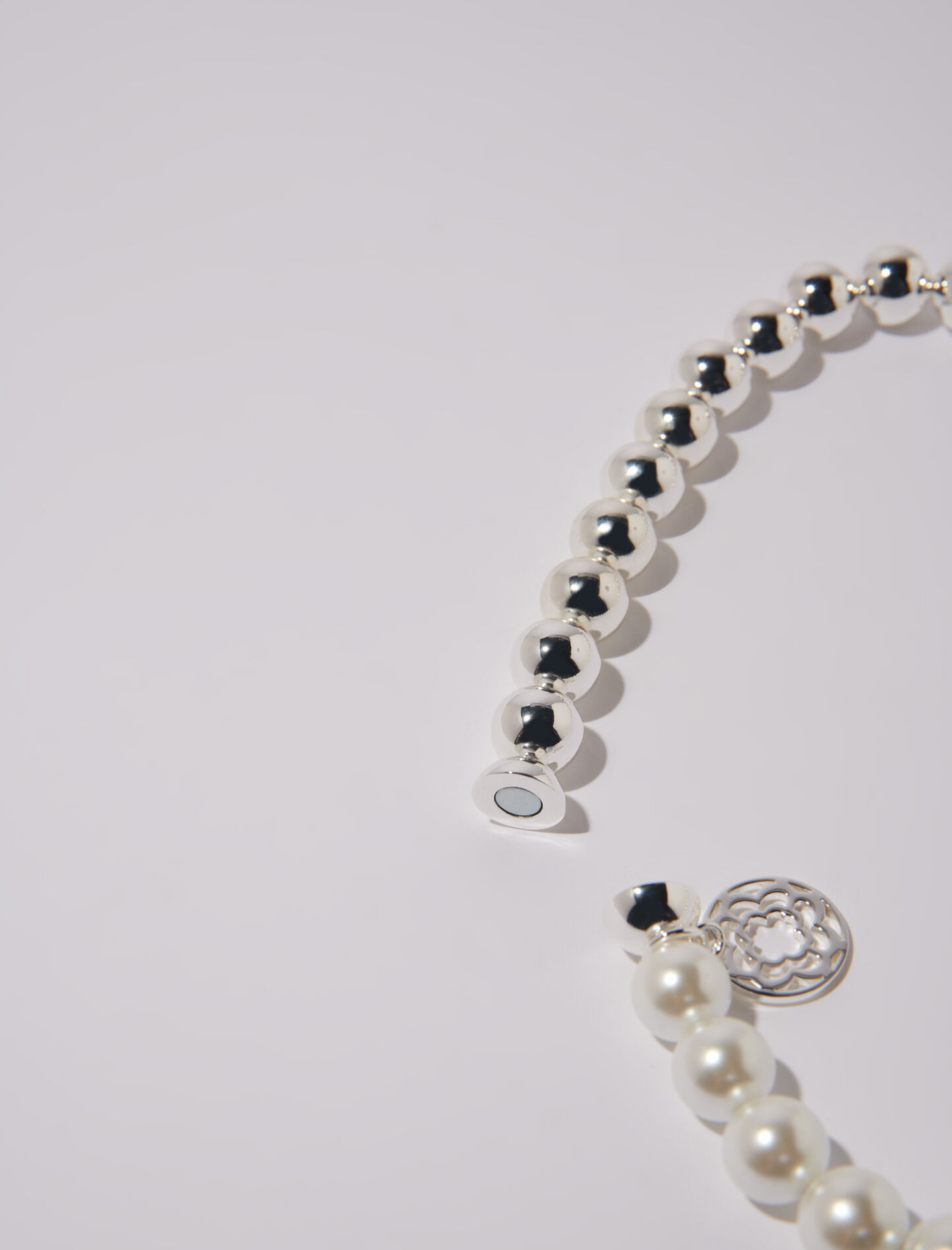 OX JEWELRY（オックスジュエリー）の「Silver Pearl Choker