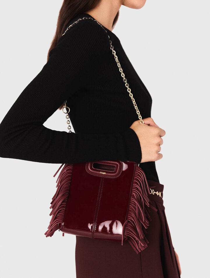 Patent leather M Mini bag