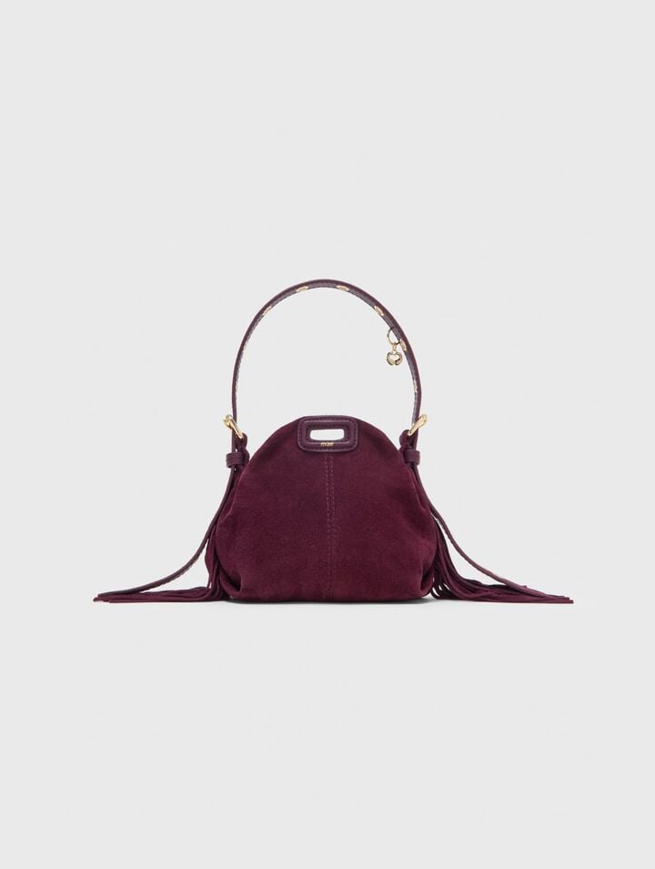 Miss M micro suede bag