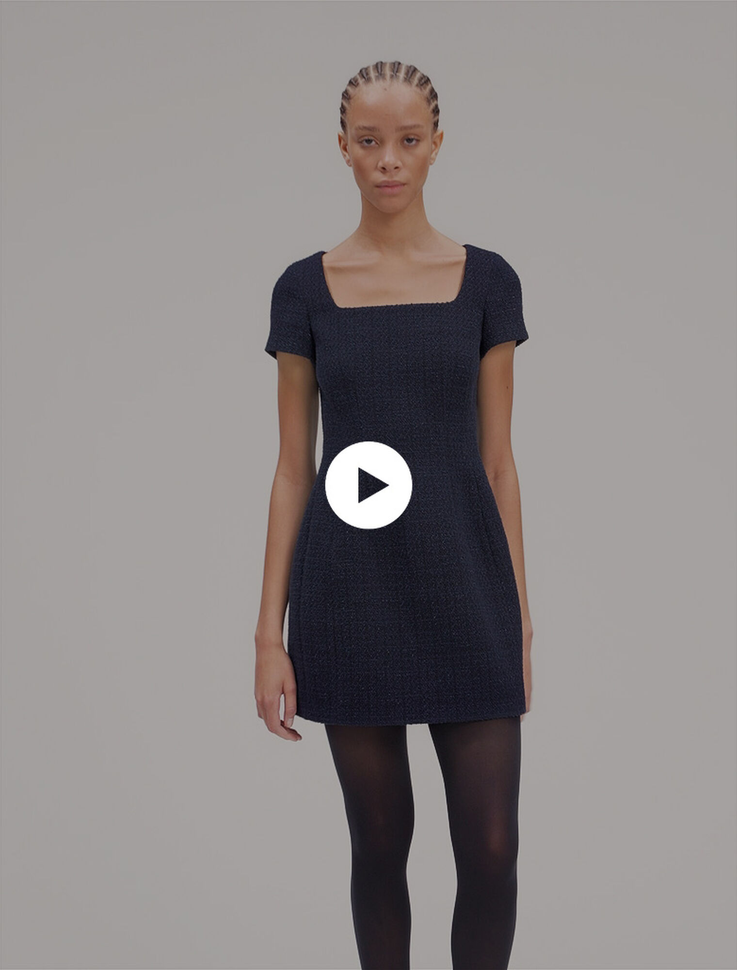 Mini tweed dress
