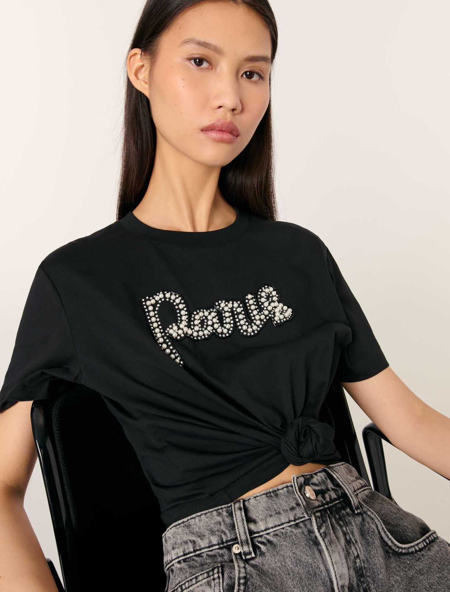 Embroidered T-shirt