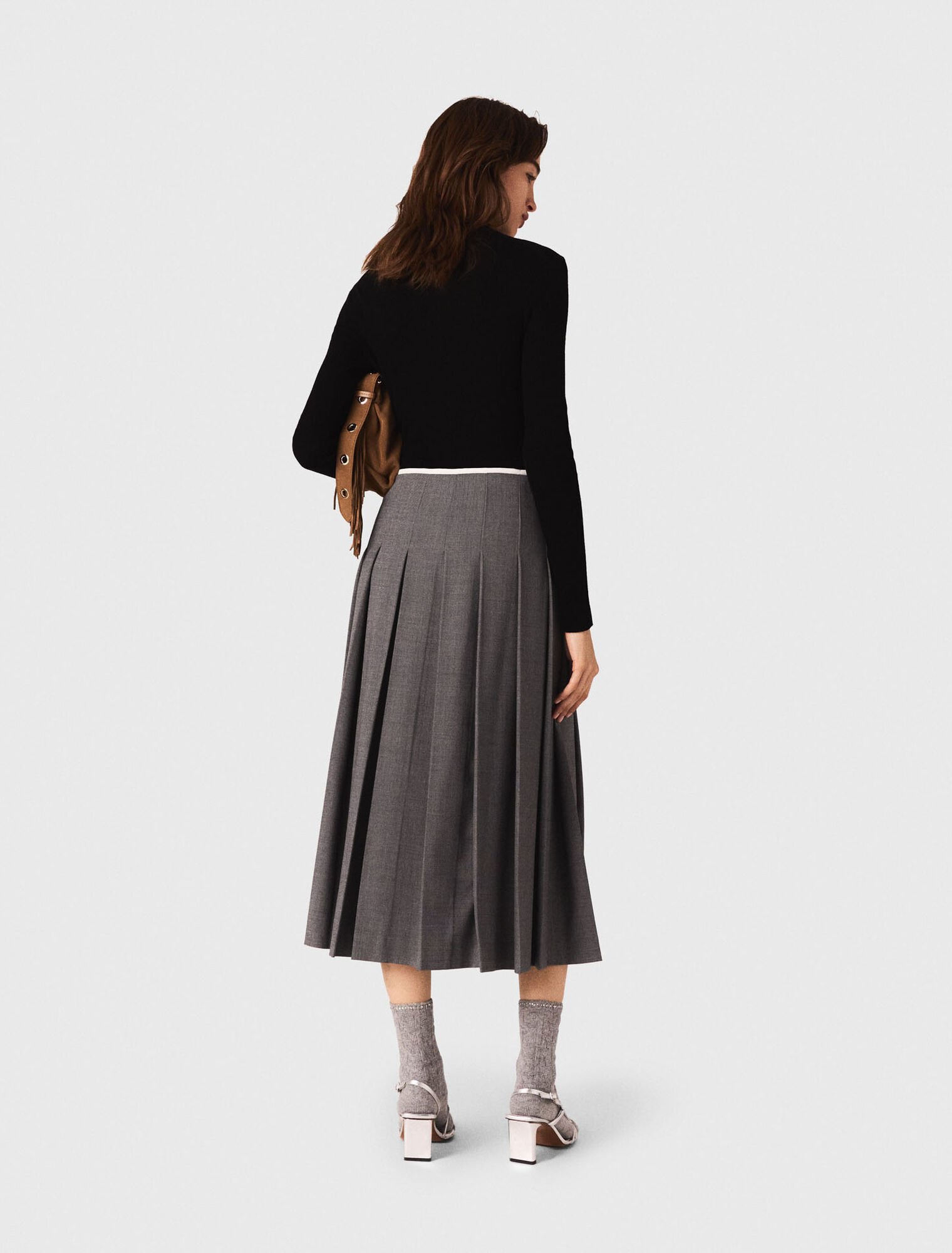 Long pleated skirt Long pleated skirt