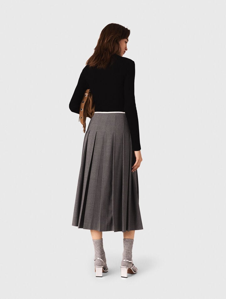 Long pleated skirt Long pleated skirt