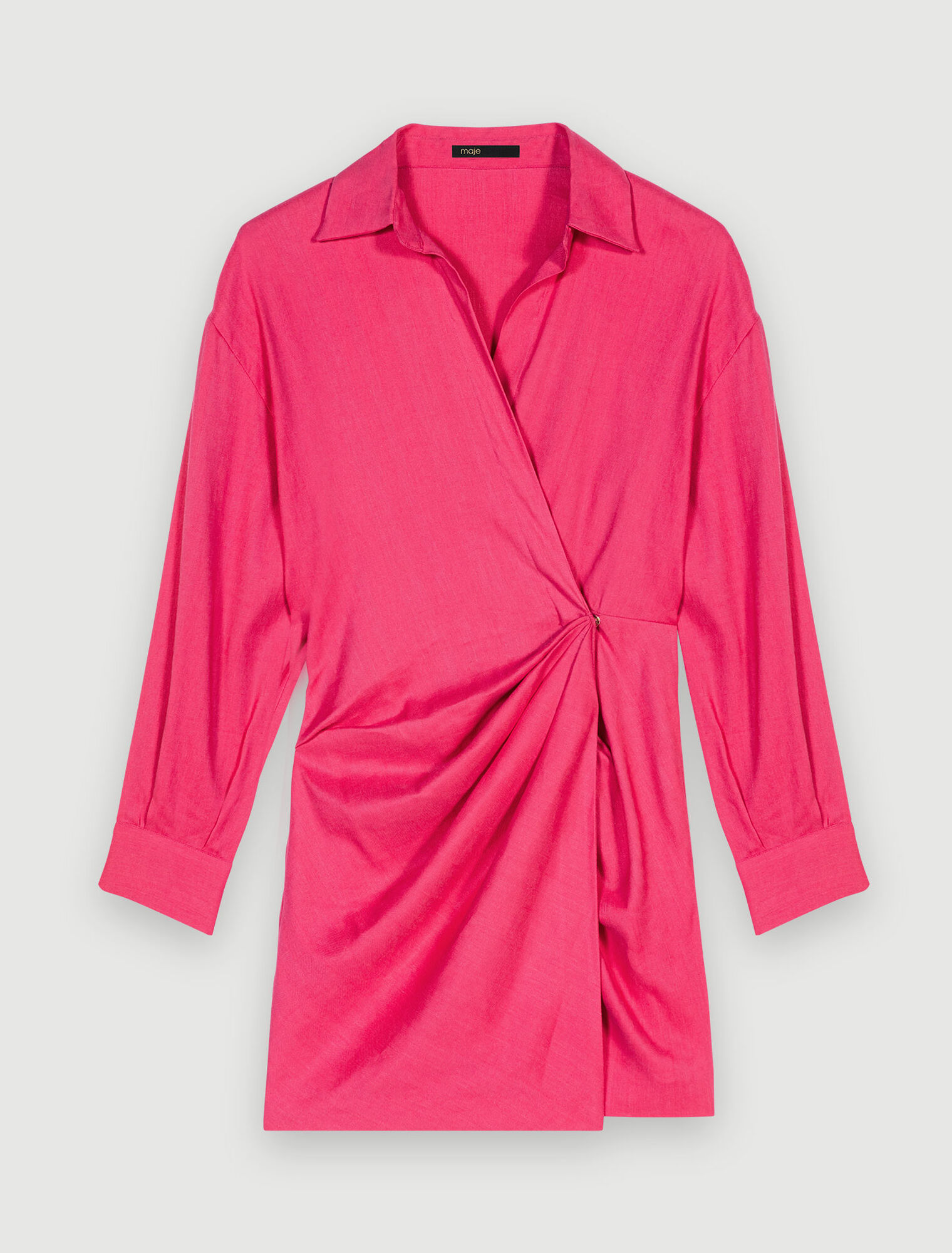 Draped mini dress