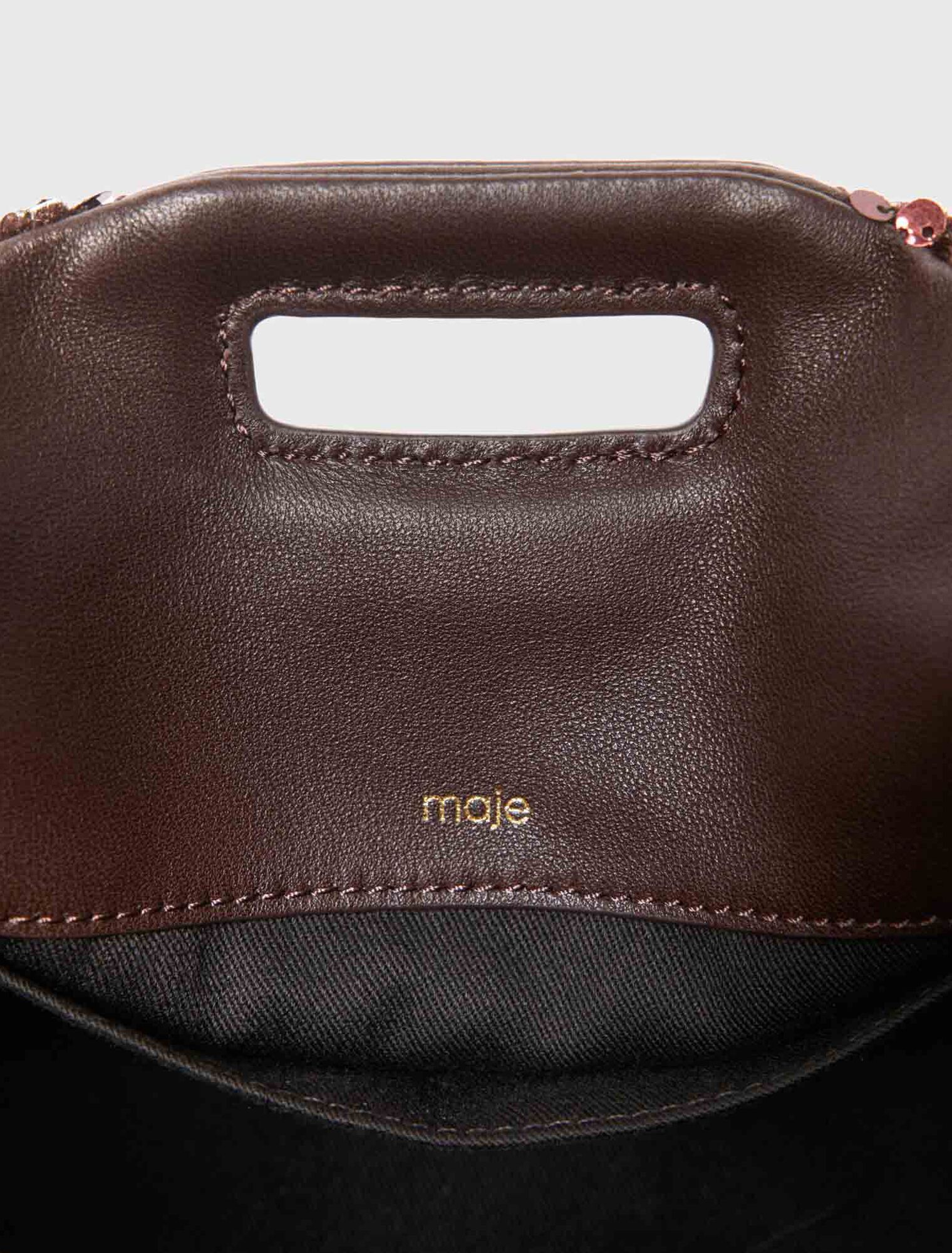 Sequinned Miss M mini bag Sequinned Miss M mini bag