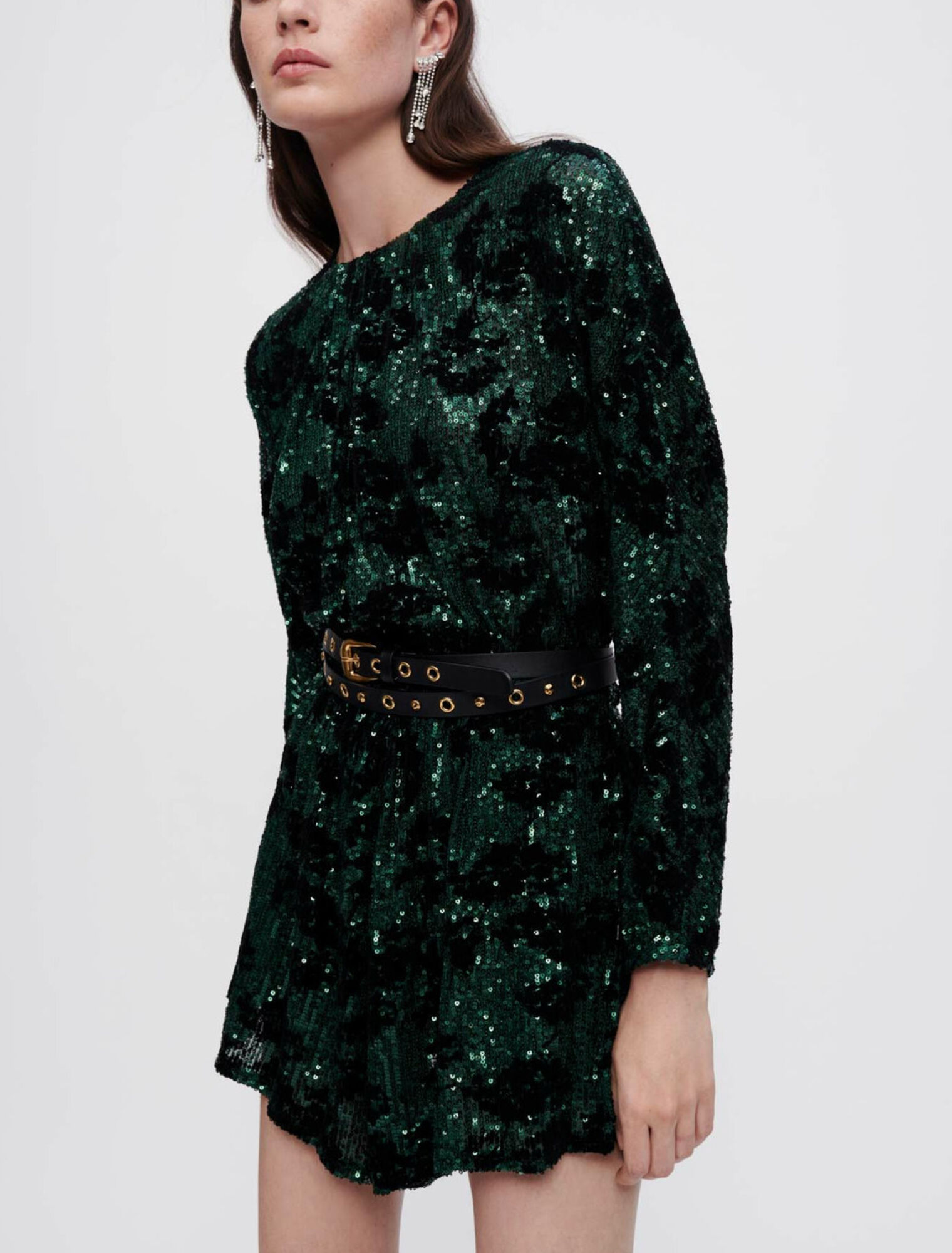 Sequin pant suit