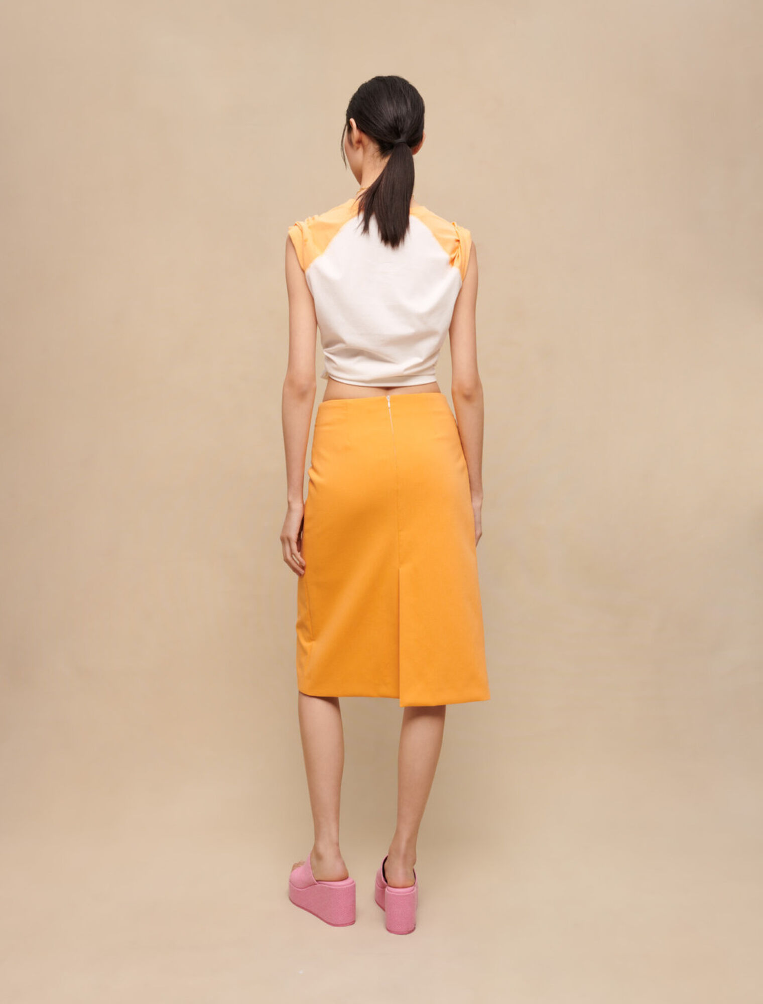 Wrap-style skirt