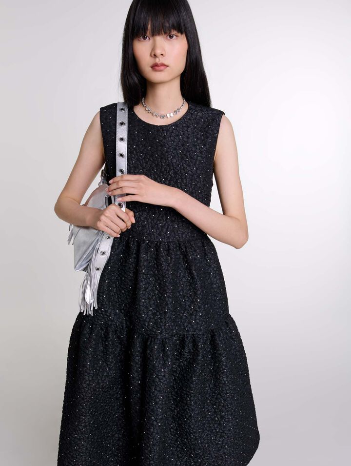 Rhinestone maxi dress
