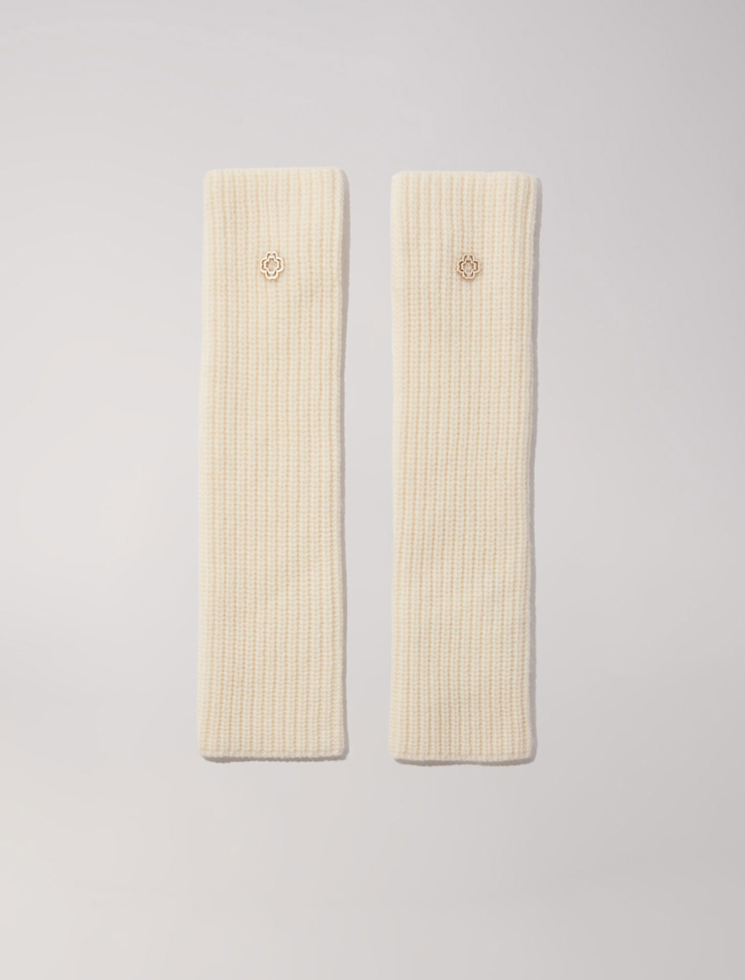 Wool and cashmere mittens