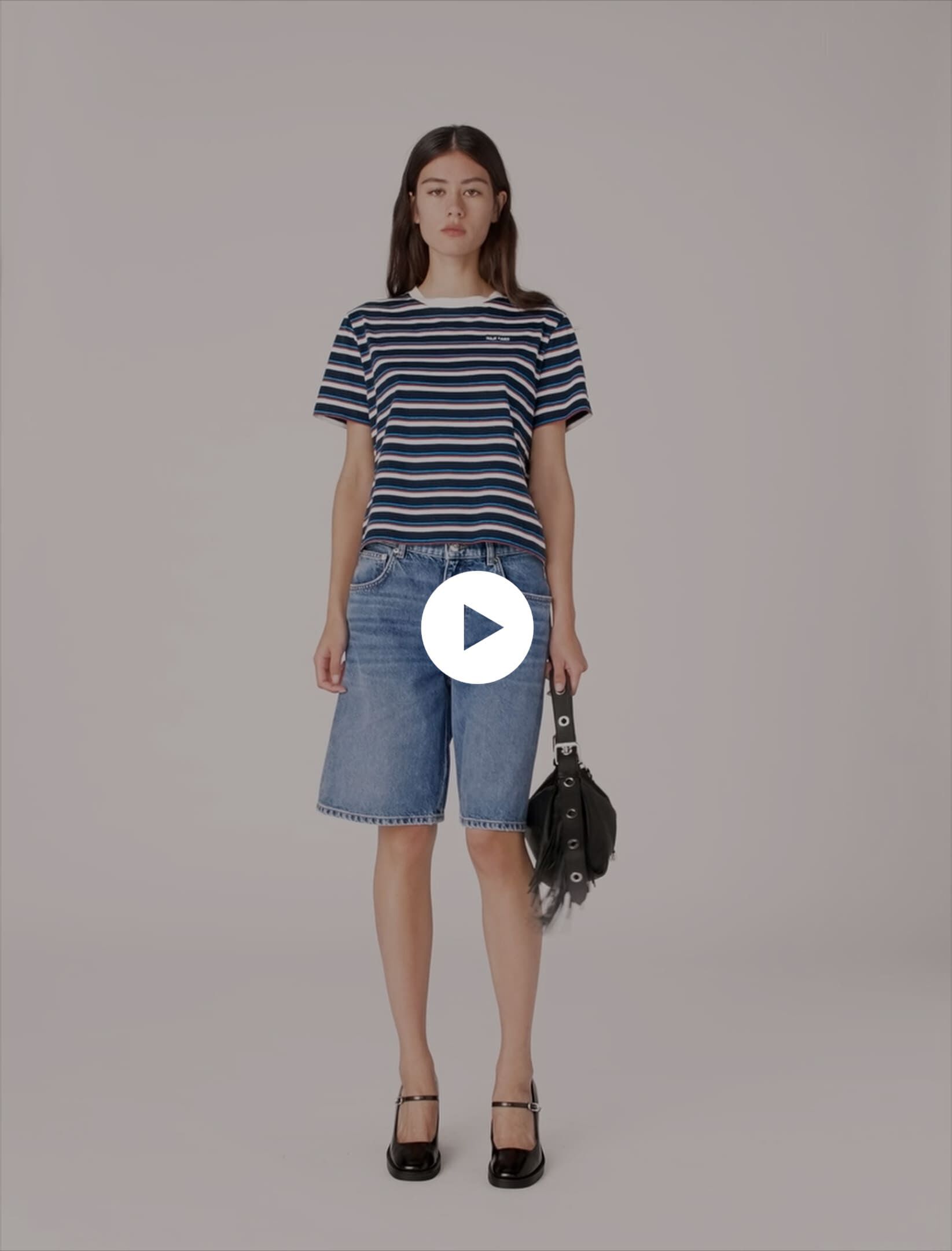 Striped T-shirt Bicolor For Women | Maje