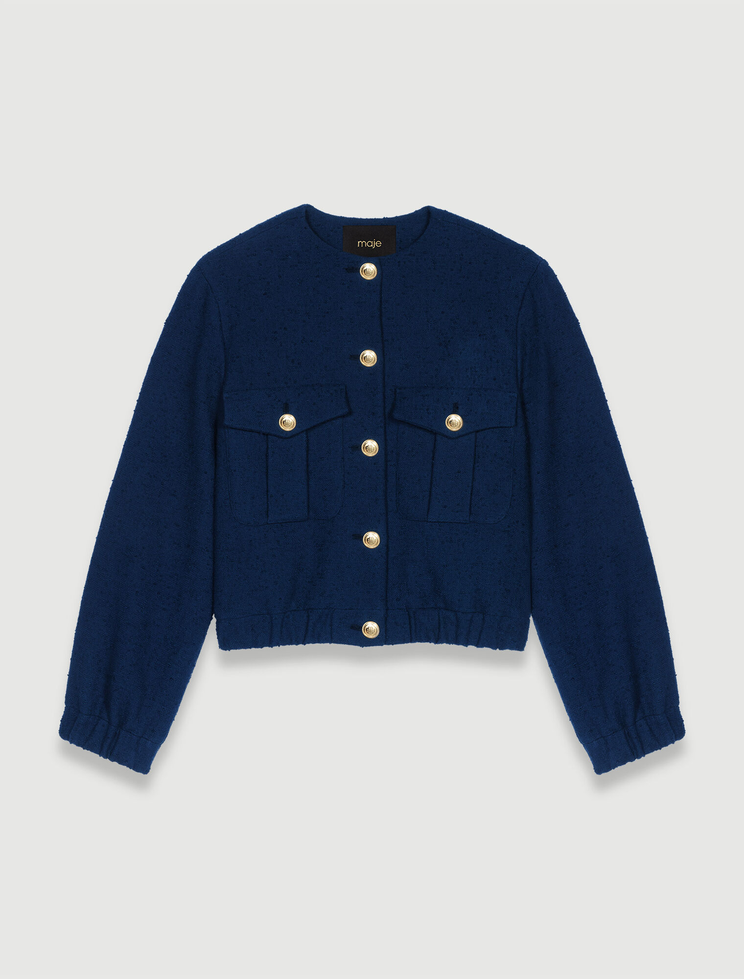 Short bomber jacket
