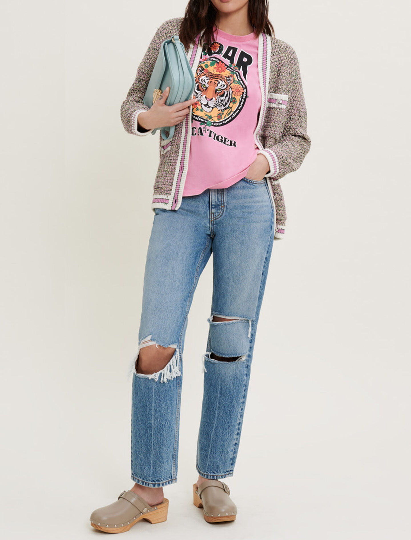 Maje sweater sale clearance