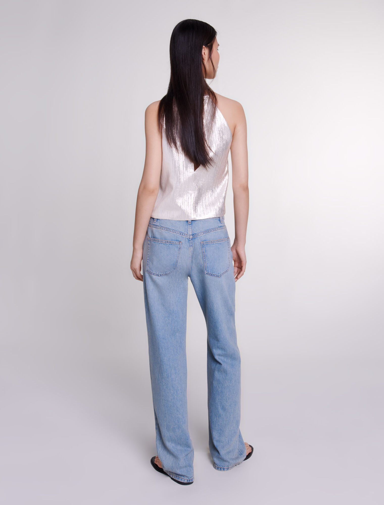 Wide-leg jeans
