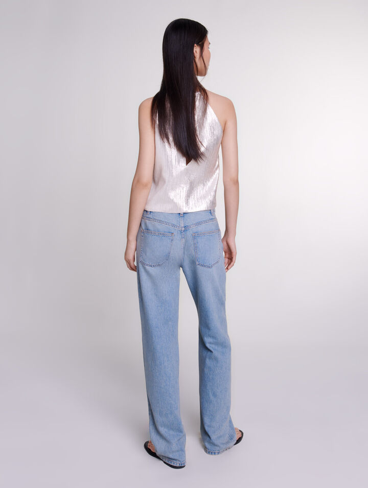 Wide-leg jeans