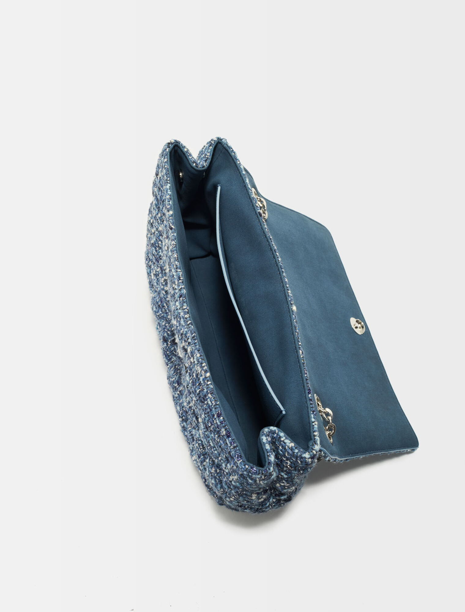 Maje Clover bag in marl tweed