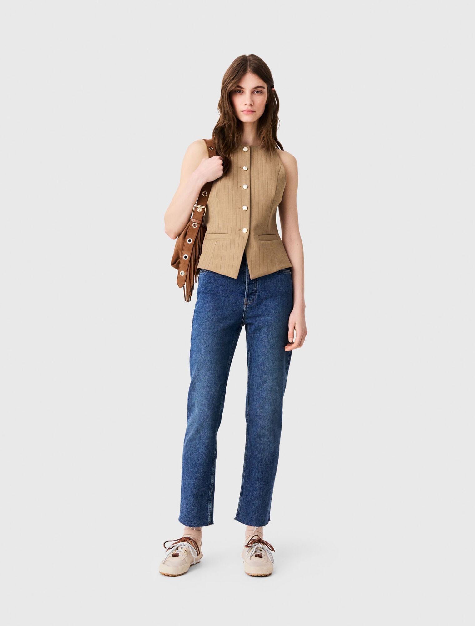 Long tailored vest
