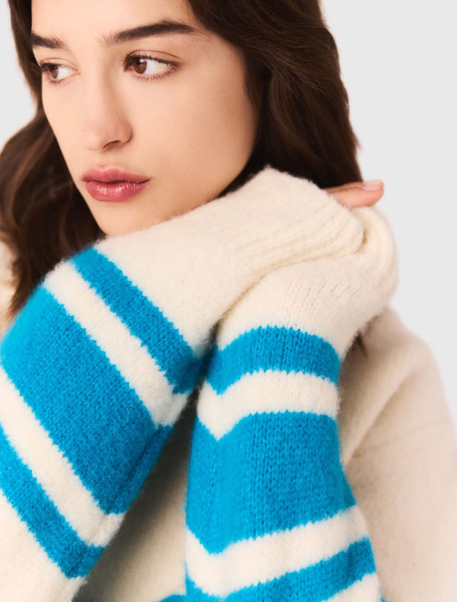 Oversized wool-blend sweater