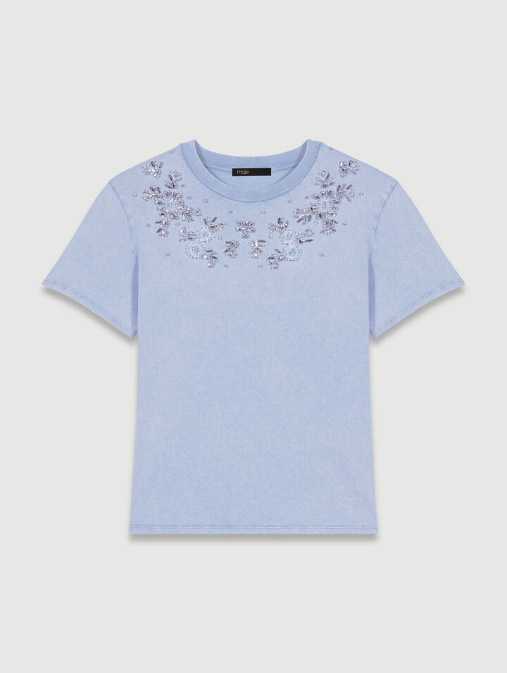 Rhinestone T-shirt