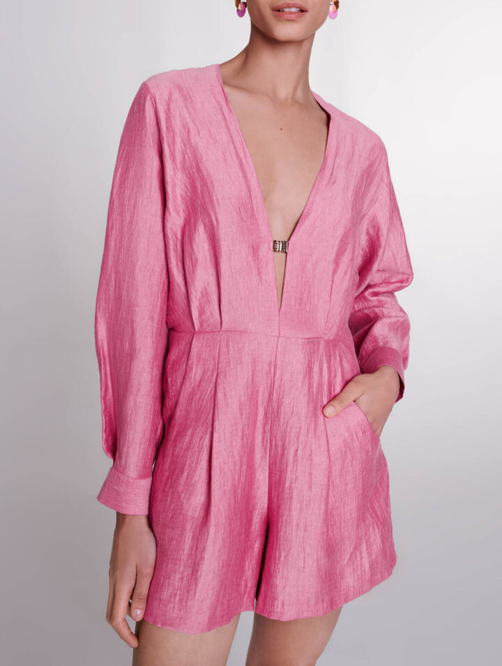 Linen playsuit