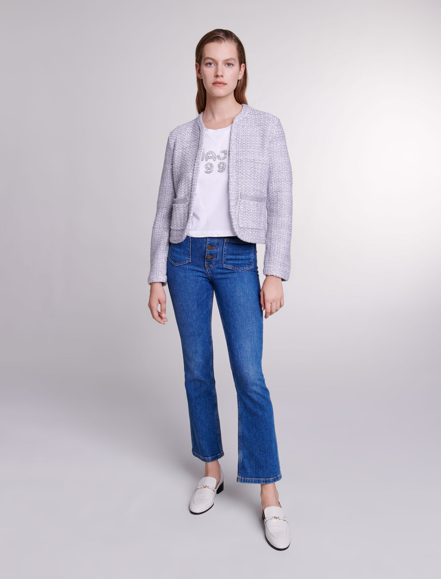 Maje knit cardigan online