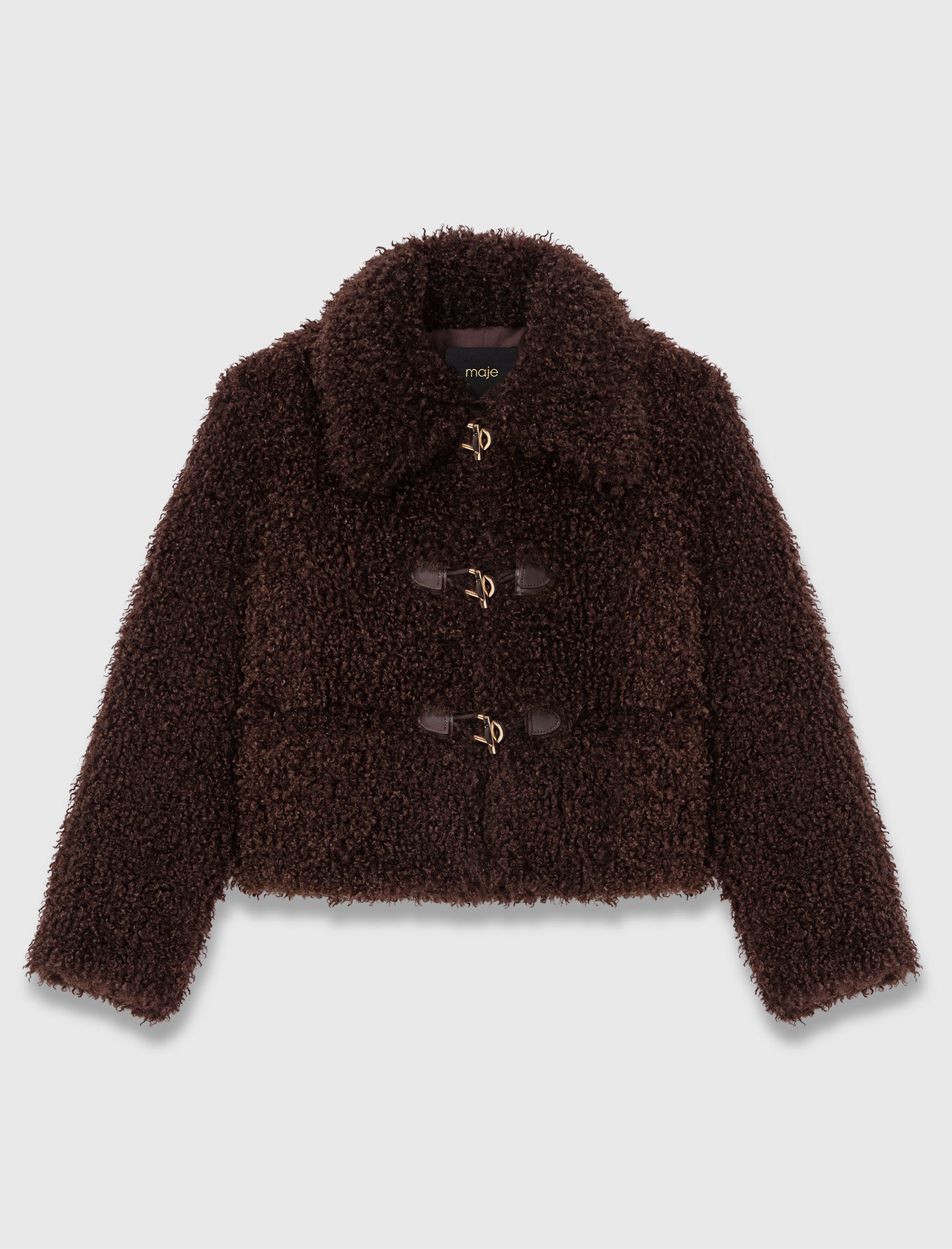 Lumignon tweed fur  jacket【ダークグレー】♥ Lumignon tweed fur jacket【ダークグレー】♥ Lumignon tweed