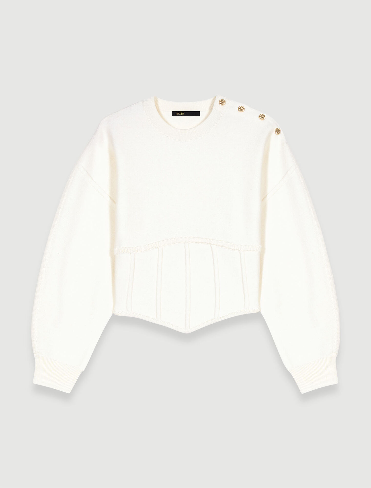 Knit corset jumper