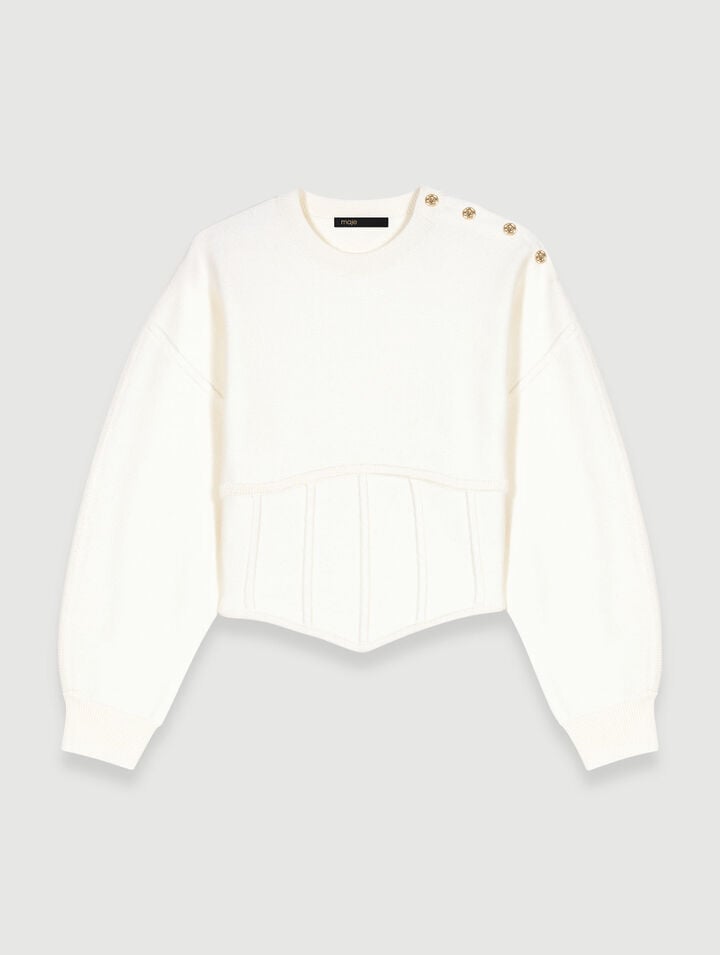 Knit corset jumper