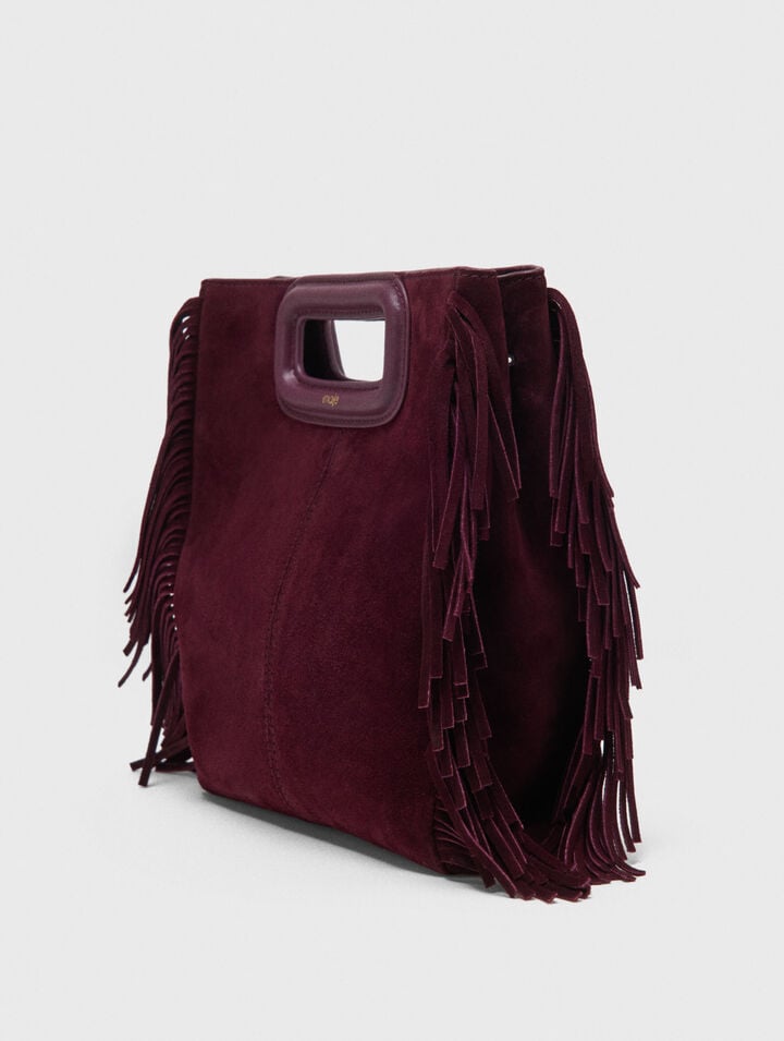 Suede M bag